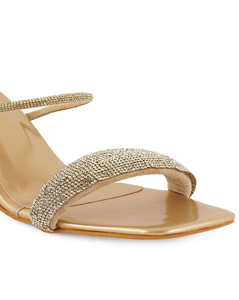 Gold on sale plated sandals