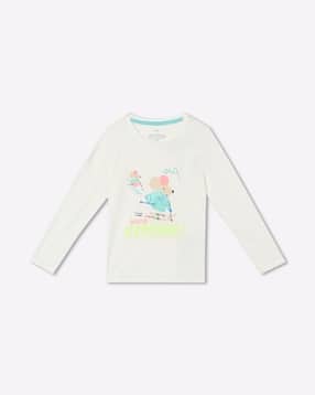 marks & spencer Mouse Print Pure Cotton Top-picture-26