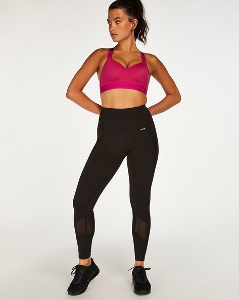 Buy Hunkemoller HKMX The All Star Level 2 Sports Bra, Fuchsia Color Women