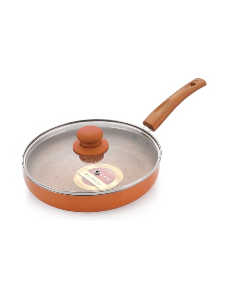 Buy Copper Frypan (Frying Pan) with Lid for Cooking Online