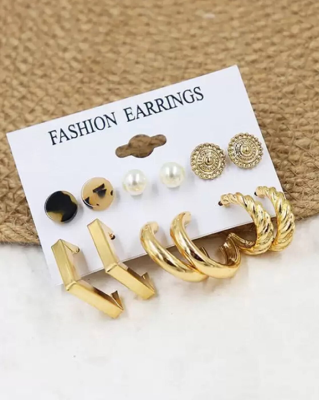 Gold Tone AD Stone Bridal Necklace Earring Set (color option) - SN1007 –  Kaya Online