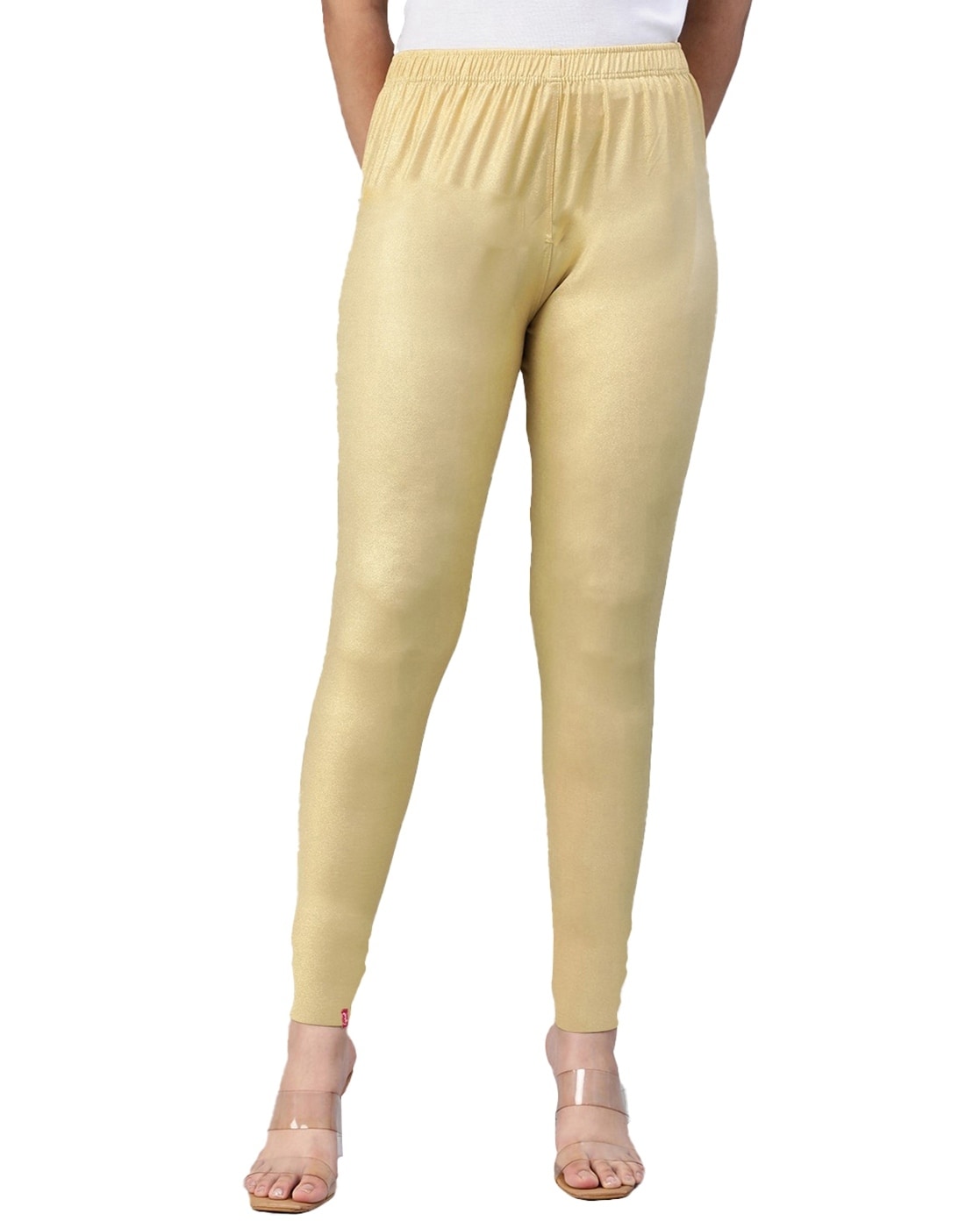 LuxzuryDsp Golden color leggings-thanhphatduhoc.com.vn