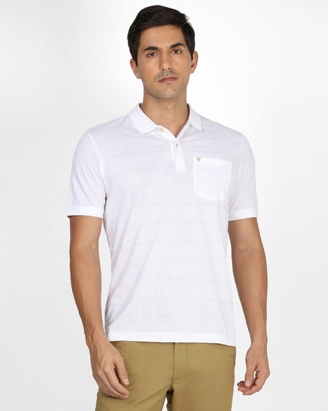 Van heusen polo 2024 shirts with pockets