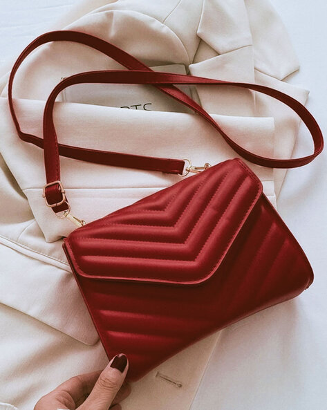 Maroon handbag cheap