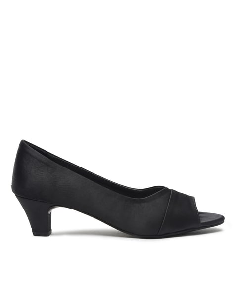 Buy Bata Black Peeptoe Shoes for Women at Best Price @ Tata CLiQ