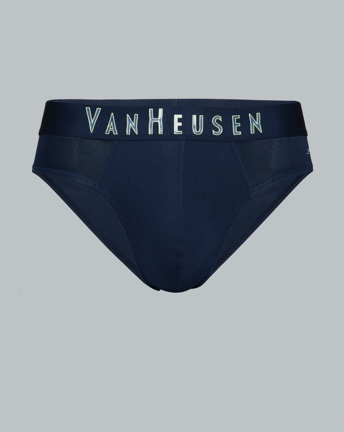 Van Heusen Innerwear Men Swift Dry & Breathable AIR Series Active Briefs -  Blue APM02