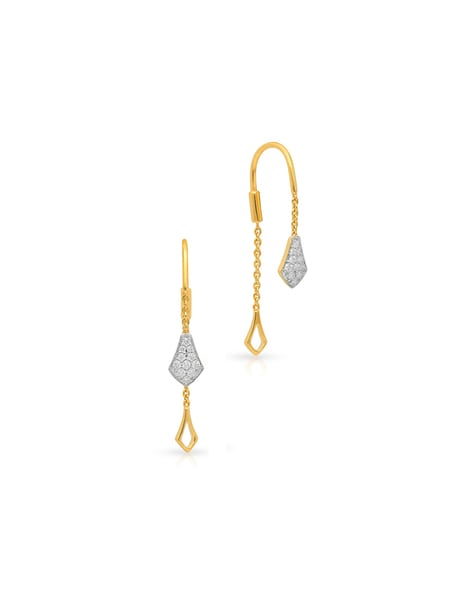 Sui dhaga sale earrings malabar gold