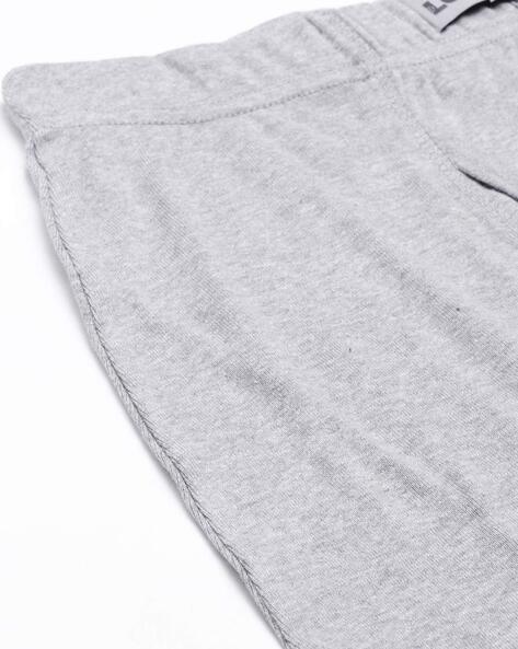 rygai Lightweight Briefs Hygroscopic Elastic Waistband Ribbing Design  Panties Women Accessory,Silver Gray XL 