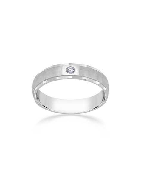 Platinum Diamond Ring for Women JL PT LR 54