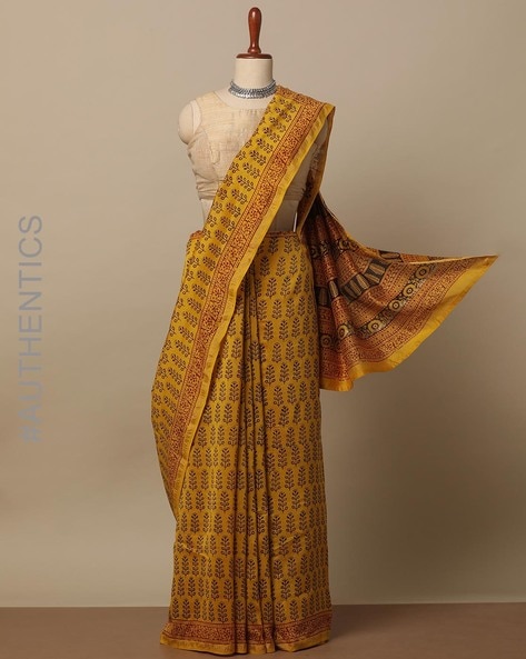 You get ONLY Handloom Chanderi Sarees here! - Urbanly