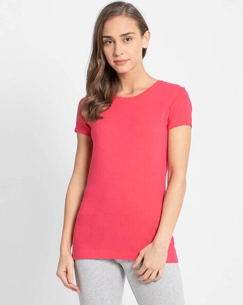 jockey pink t shirt