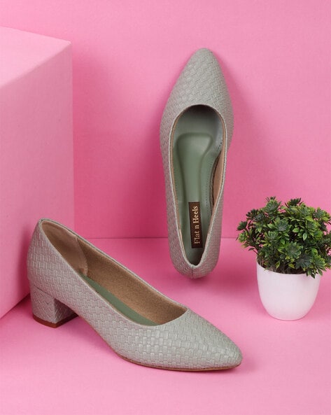 Buy Fuchsia Heeled Shoes for Women by Flat n Heels Online | Ajio.com