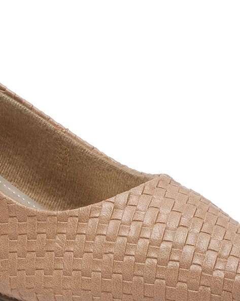 Buy Beige Heeled Shoes for Women by Flat n Heels Online