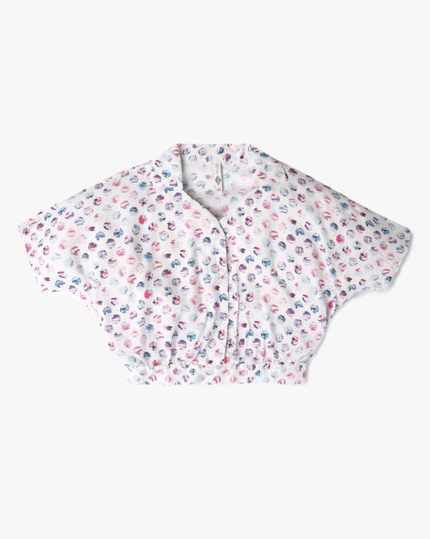 Lee Cooper Polka-Dot Print Top