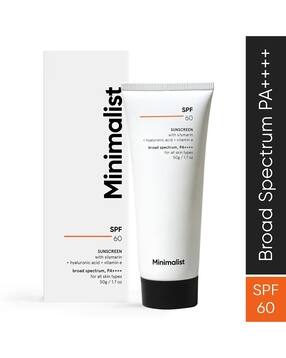 SPF 60 PA ++++ Sunscreen with Antioxidant