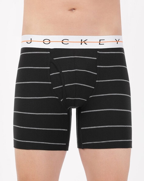 Jockey Men's Cotton Ultrasoft Concealed Waistband Rib Trunk – Online  Shopping site in India