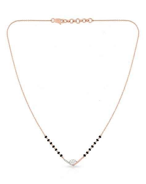 Malabar hot sale diamond mangalsutra