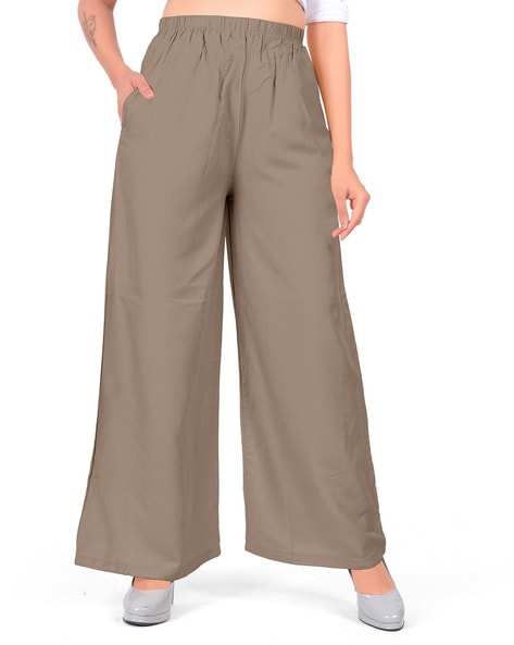 Buy Brown Pants for Women by Indya Online | Ajio.com