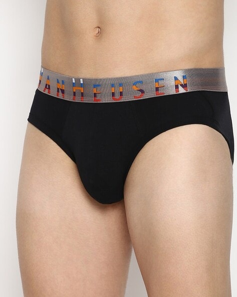 Buy Black Briefs for Men by VAN HEUSEN Online