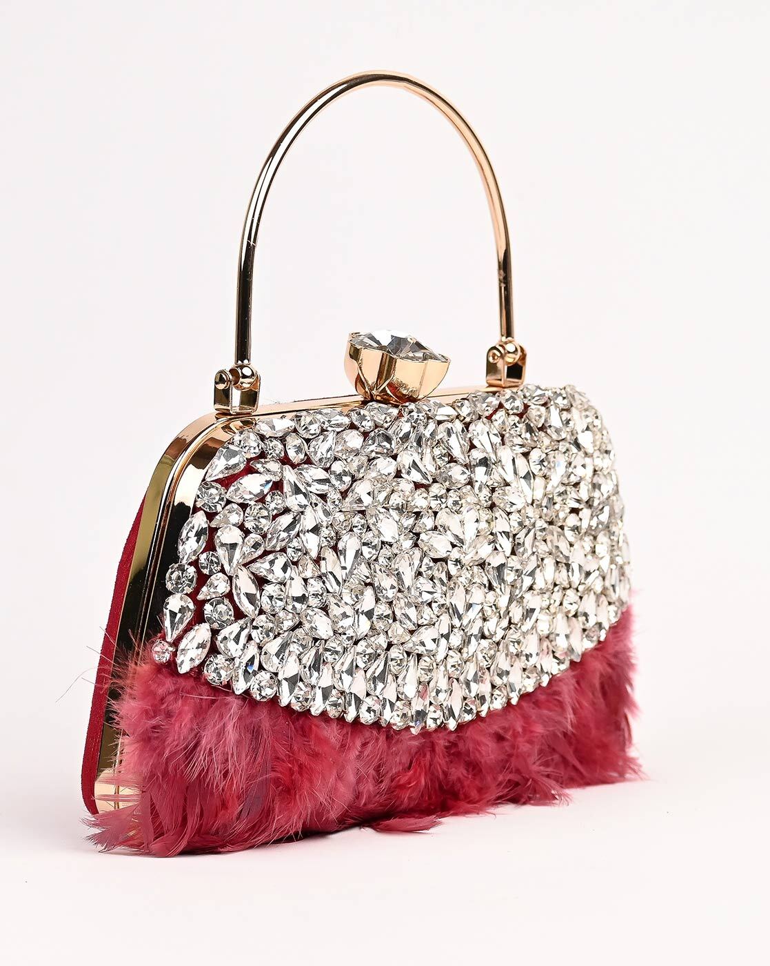 Buy Red Clutches Wristlets for Women by sugarcrush Online Ajio
