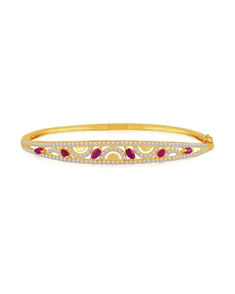 Ruby and Diamond Bracelet in 18K White Gold | Bracelets gold diamond, Gold  jewelry fashion, Diamond bracelet design