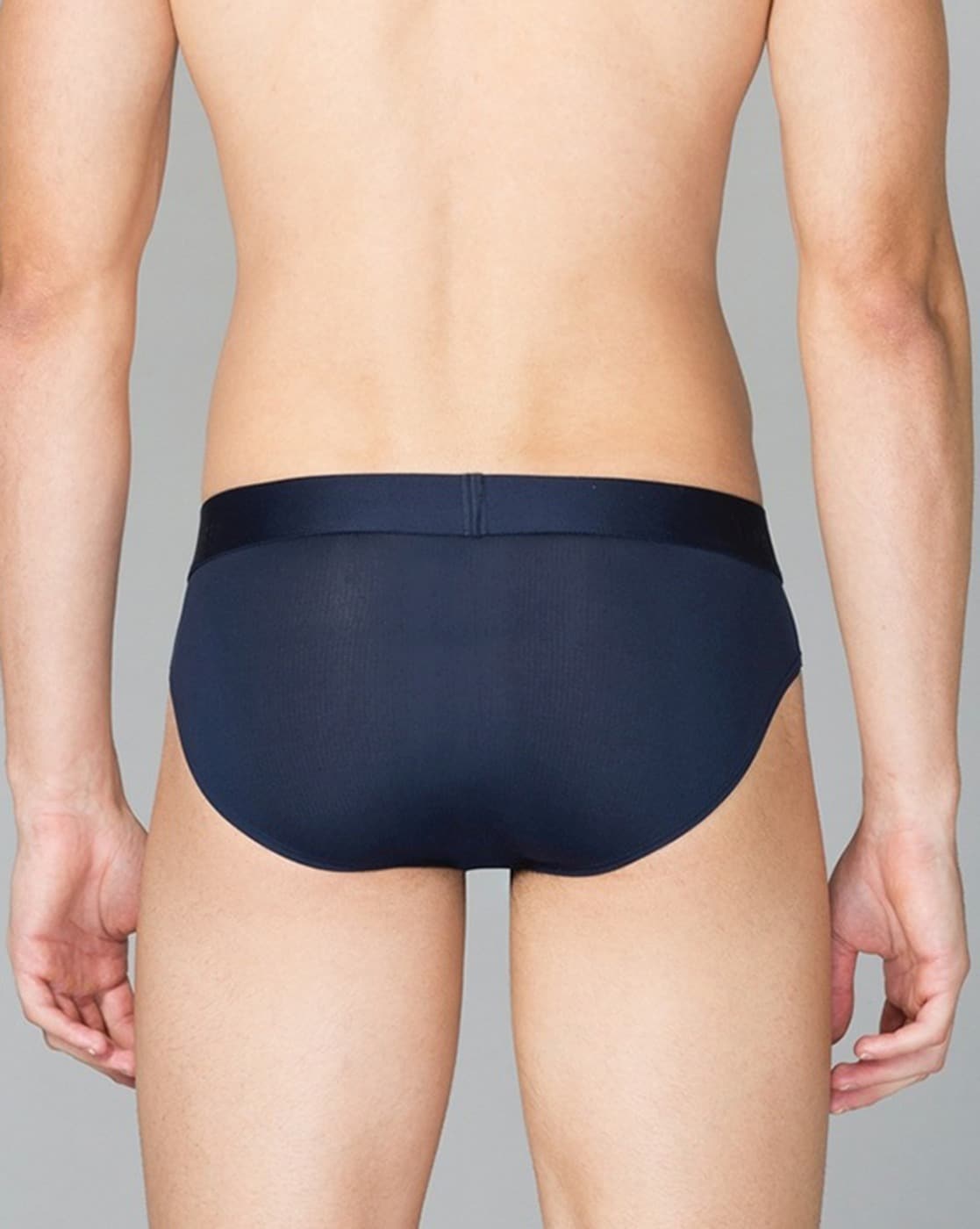 Van Heusen Innerwear Men Swift Dry & Breathable AIR Series Active Briefs -  Blue APM02