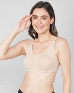 jockey 1550 Super Combed Cotton Elastane Stretch Slip On Crop Top with Stay Fresh Treatment-picture-49