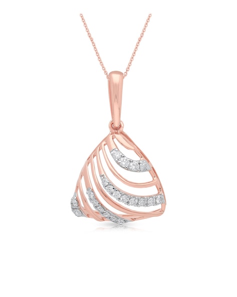 Solitary Diamond Necklace - 0.35ct Salt & Pepper Diamond – Makaro Jewelry