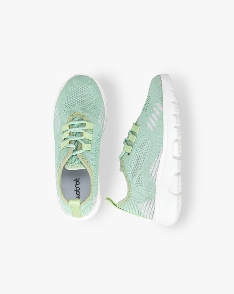 Buy Green Sneakers for Girls by Wotnot by AZORTE Online