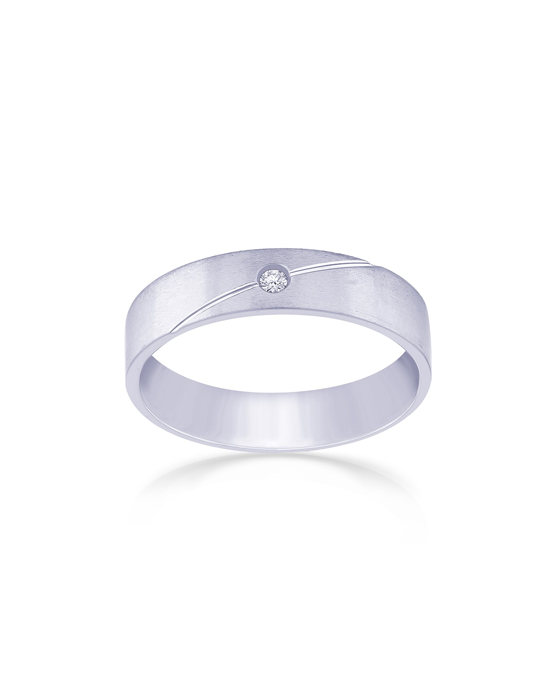 Solid Platinum PT950 Men Ring Certified 1CT Moissanite Diamond Men's  Engagement Ring D Color VVS1 Test Positive