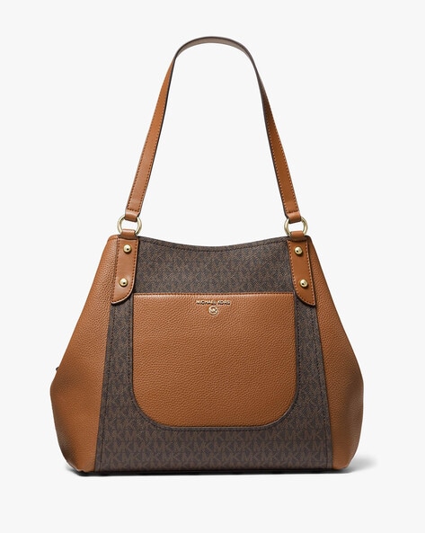 Large molly leather outlet tote