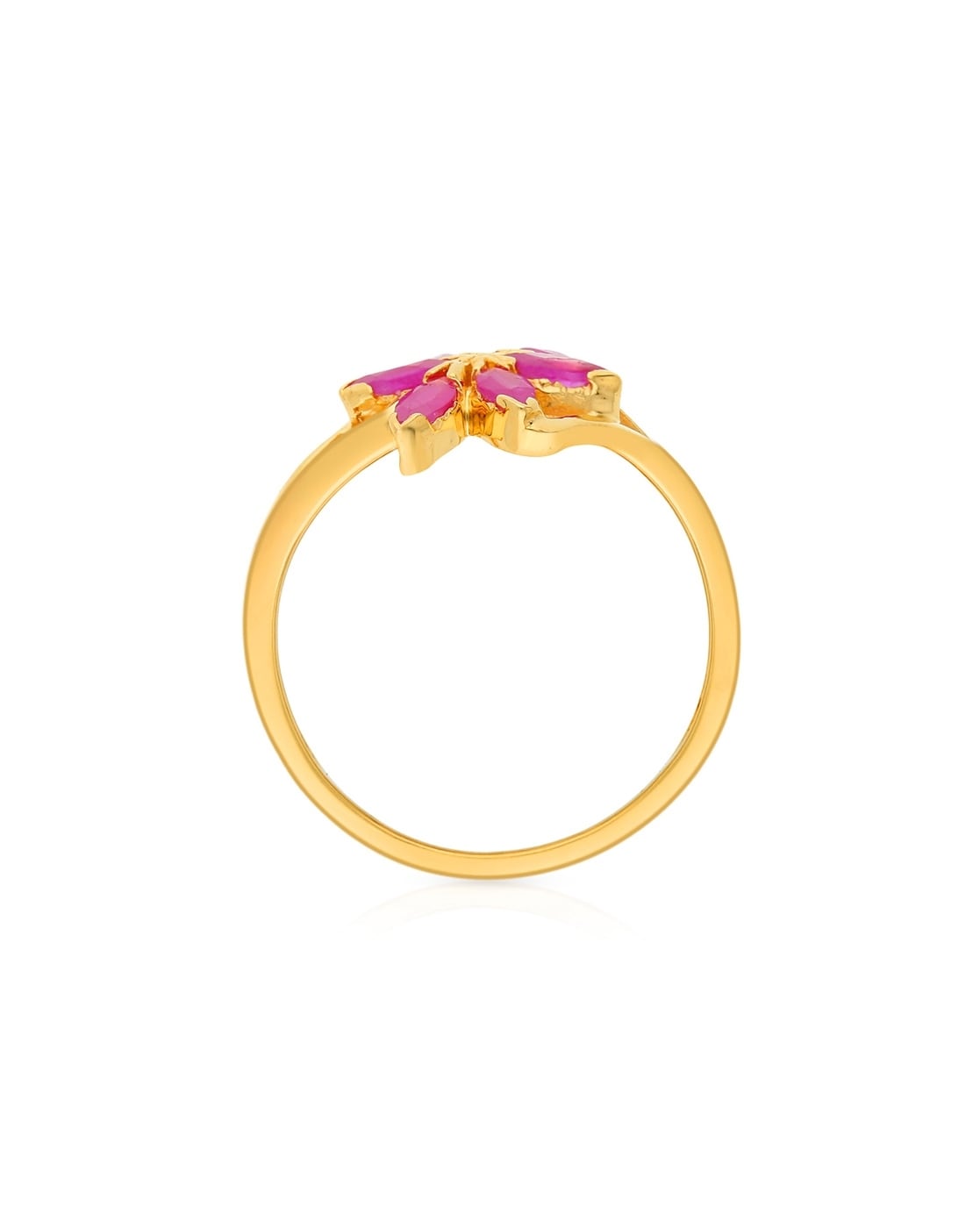 22K Yellow & White Gold Bangles - Set of 6 | Virani Jewelers