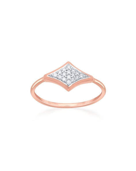 Malabar Gold and Diamonds 18KT Rose gold Casual Ring for Women, BIS  Hallmark 750 gold certified FRGEN21189_R_VVSVS-GH_10 : Amazon.in: Jewellery