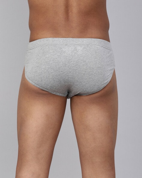 Pack of 3 Briefs with Elasticated Waist