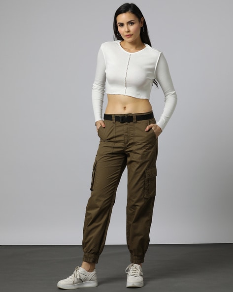 High Waist Tapered Joggers With Pocket Tanks For Women Ideal For