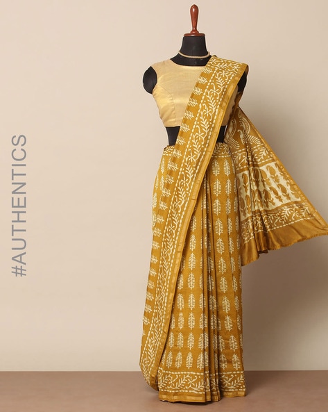 PRIYANKA RAAJIV Handloom Sarees : Buy PRIYANKA RAAJIV Kaiya Teal Silk Chanderi  Saree with Unstitched Blouse Online | Nykaa Fashion