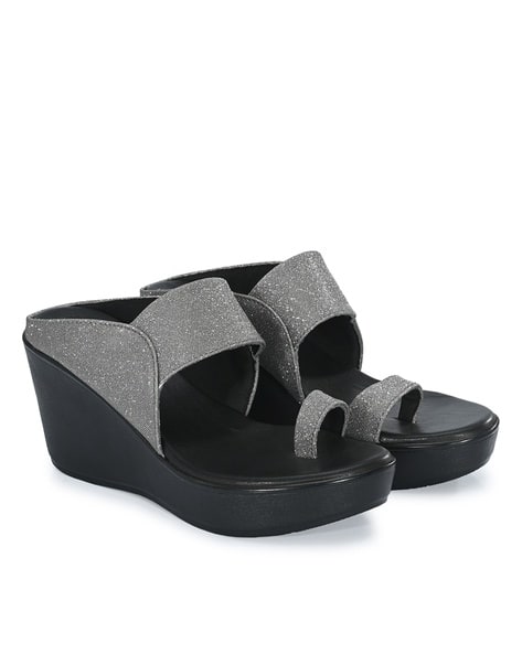 Buy Grey Heeled Sandals for Women by Gardin Online