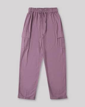 Pure Cotton Plain Regular Fit Trousers-image-45