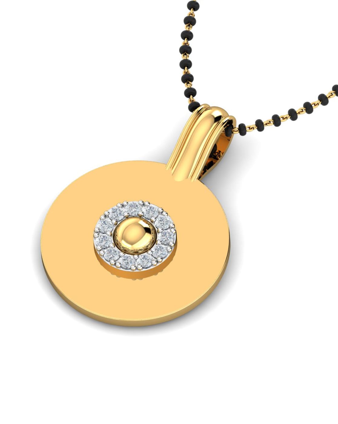 Diamond thali deals pendant