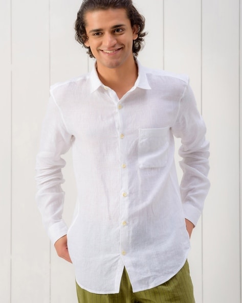 Cheap linen outlet shirts