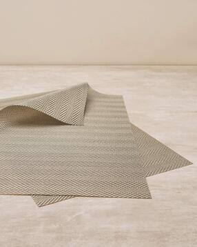 pure home and living Set of 2 Herringbone Pattern Waterproof Placemats-picture-19