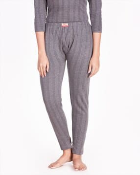 dollar Striped Thermal Leggings-picture-18