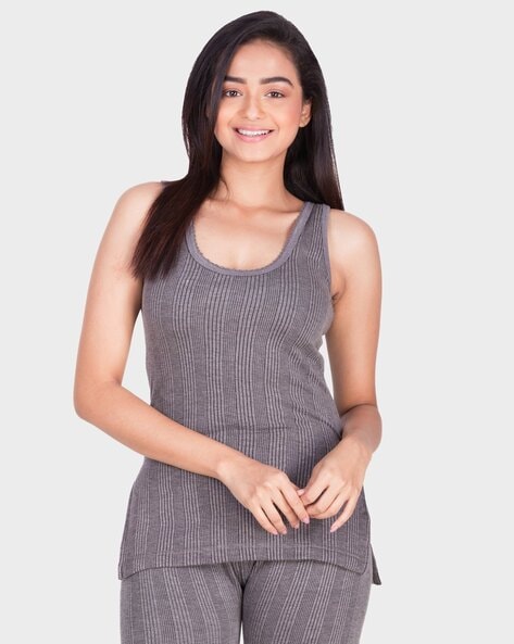 Buy Charcoal Grey Thermal Wear for Women by DOLLAR Online