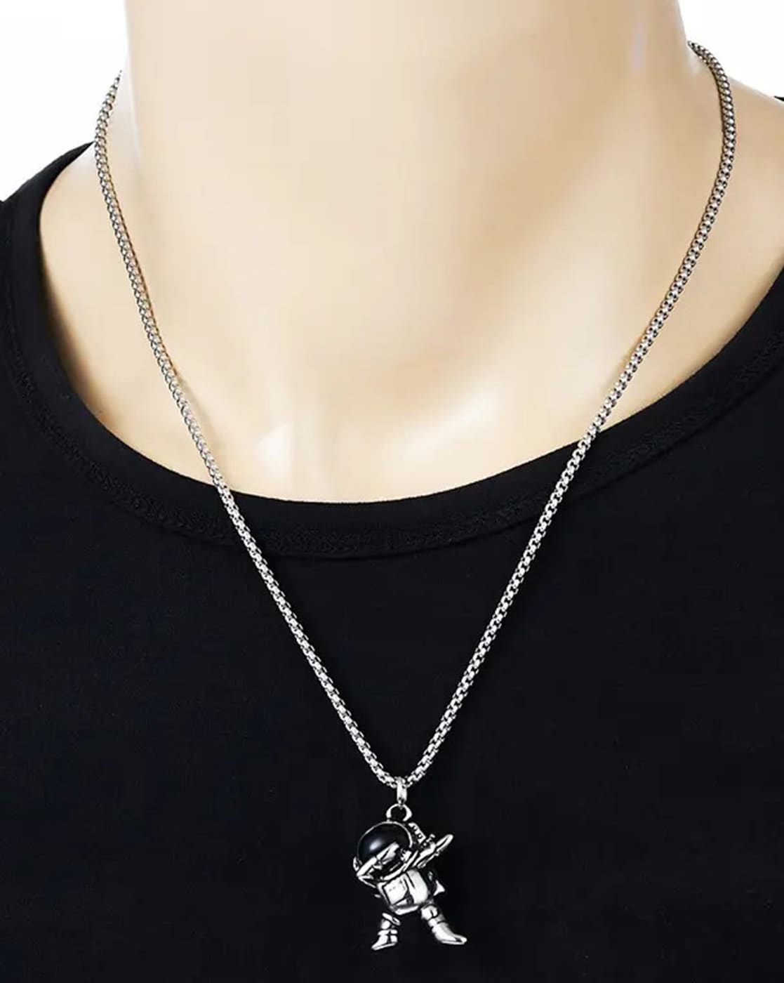 Buy Silver-Toned Chains for Men by Salty Online