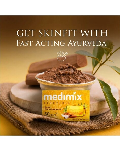 Buy Medimix Ayurvedic Natural Glycerine Soap 125 g Buy 4 Get 1 Free Pack  online at Lowest Price in Delhi