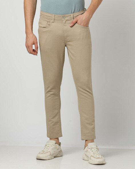 Buy Olive Green Trousers & Pants for Men by JOHN PLAYERS Online