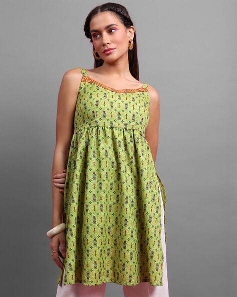 Ketch Printed Straight Kurta