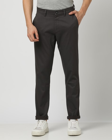 John Lewis Zegna Recycled Wool Regular Fit Suit Trousers, Charcoal at John  Lewis & Partners