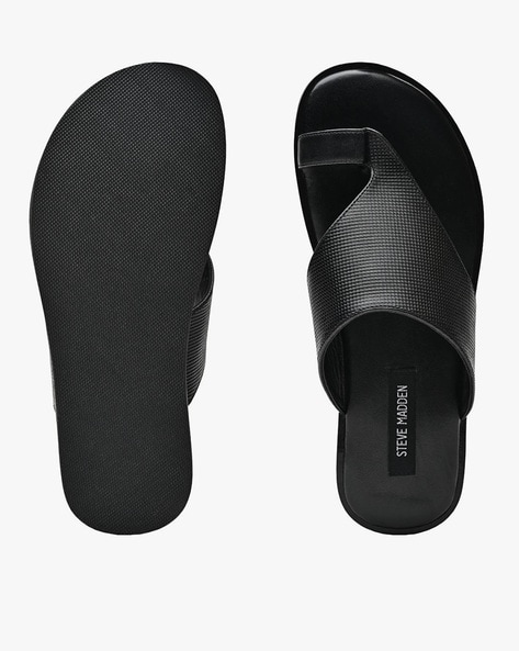 Buy Black Flip Flop Slippers for Men by STEVE MADDEN Online