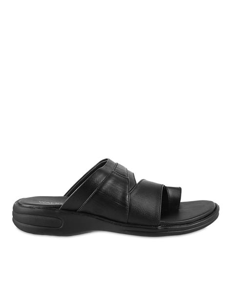 Buy Black Flip Flop Slippers for Men by Walkway Online